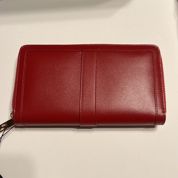 Versace Leather Zip Around Wallet - Picture 5 of 10